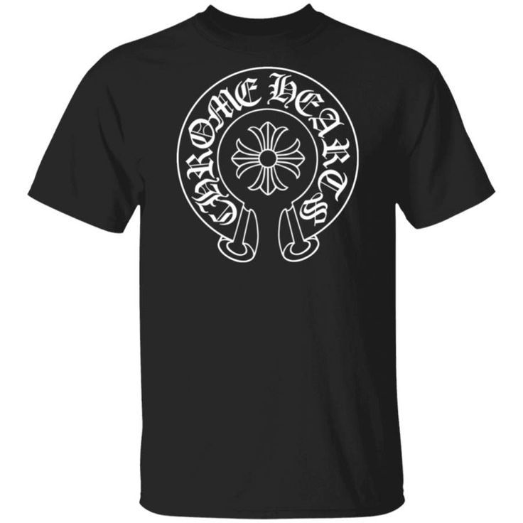 Kaos T-Shirt Chrome Hearts T-Shirt Black