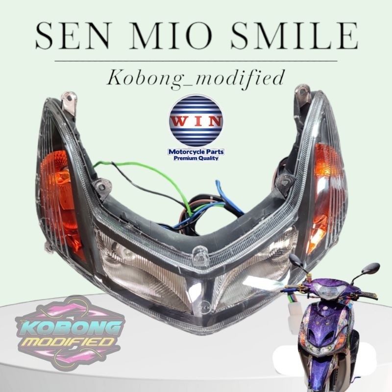 REFLEKTOR SEIN MIO SMILE CUSTOM SMOKE MERK WIN