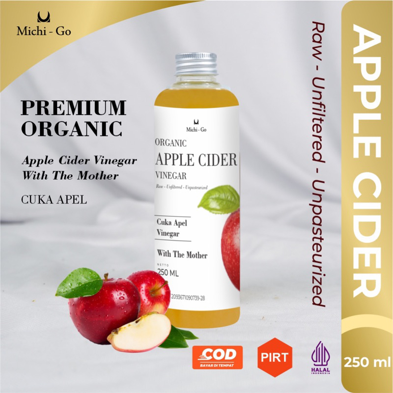 

Cuka Apel 250ml Minuman Diet Sehat Rak Sayur Padang