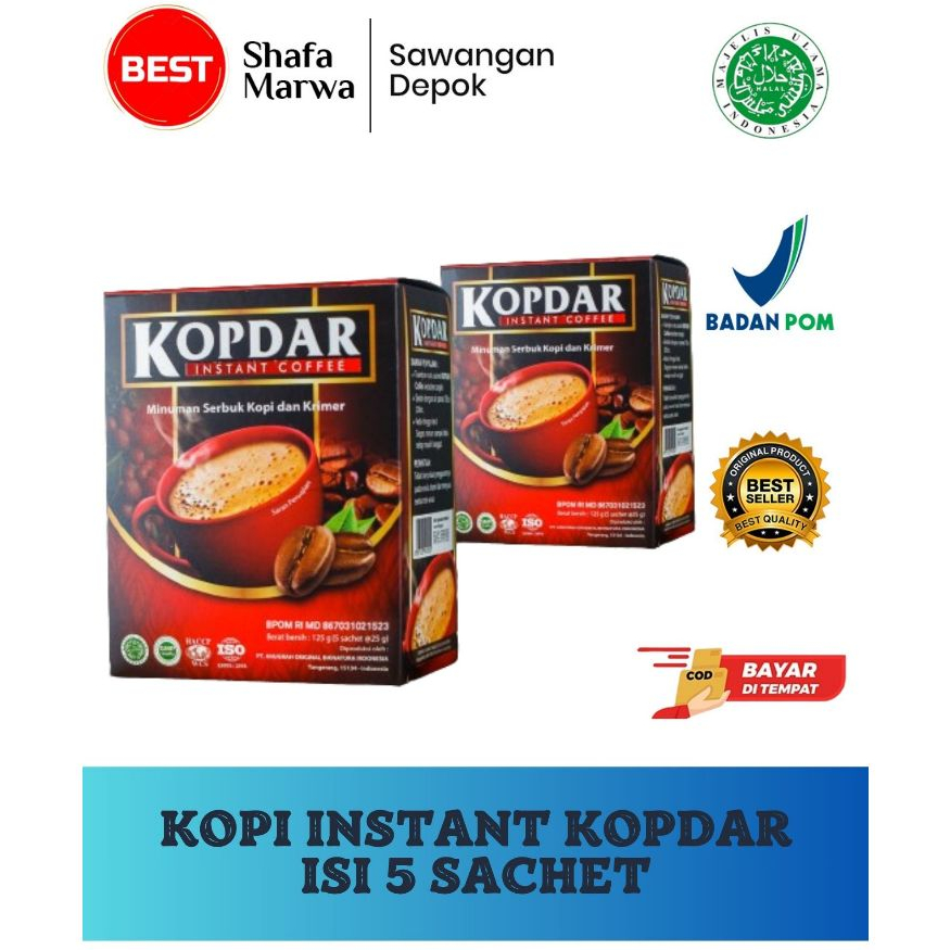 KOPI KOPDAR ORIGINAL 100% KOPI KOPDAR KUAT TAHAN LAMA TINGKATKAN STAMINA PRIA DEWASA & BERTENAGA