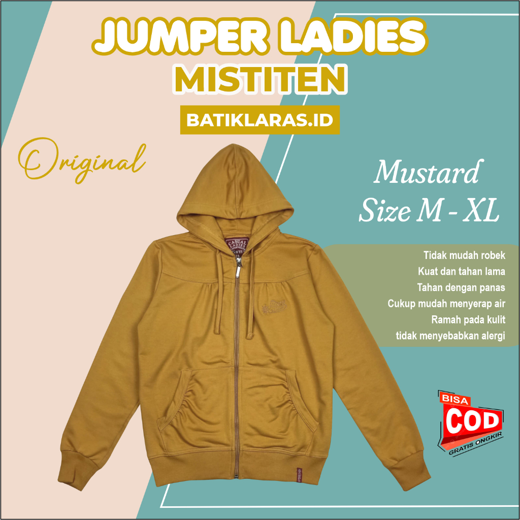 Mistiten - Jaket Jumper Ladies Misti10 Wanita JK0550