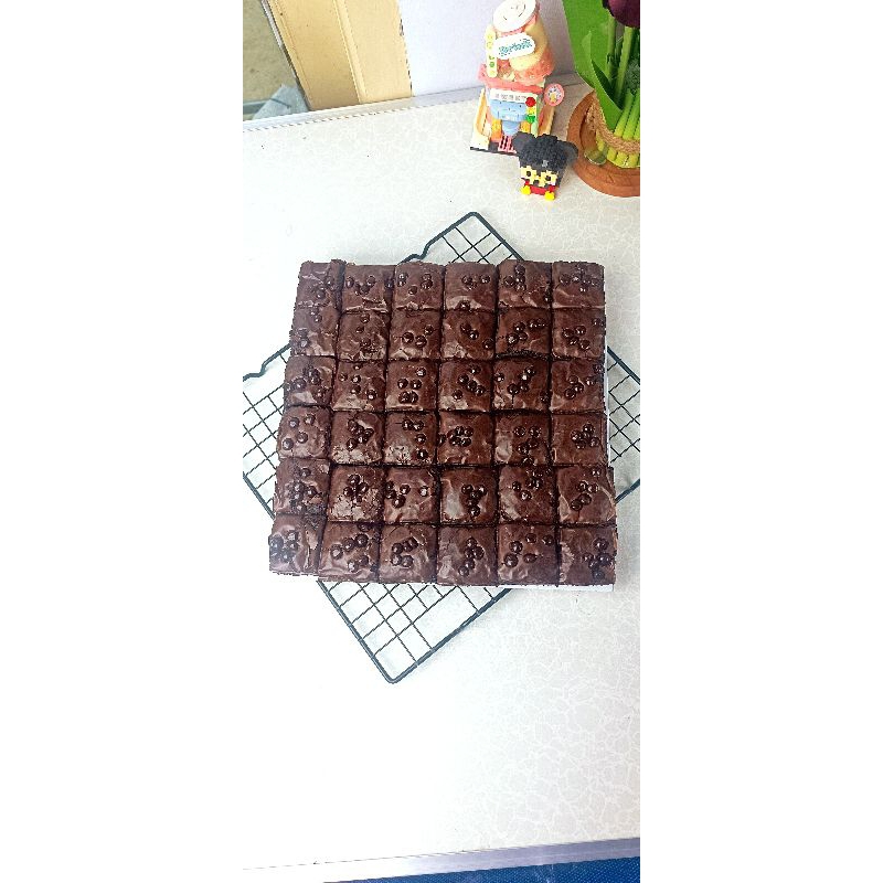 

Brownies Fudgy sekat 20x20