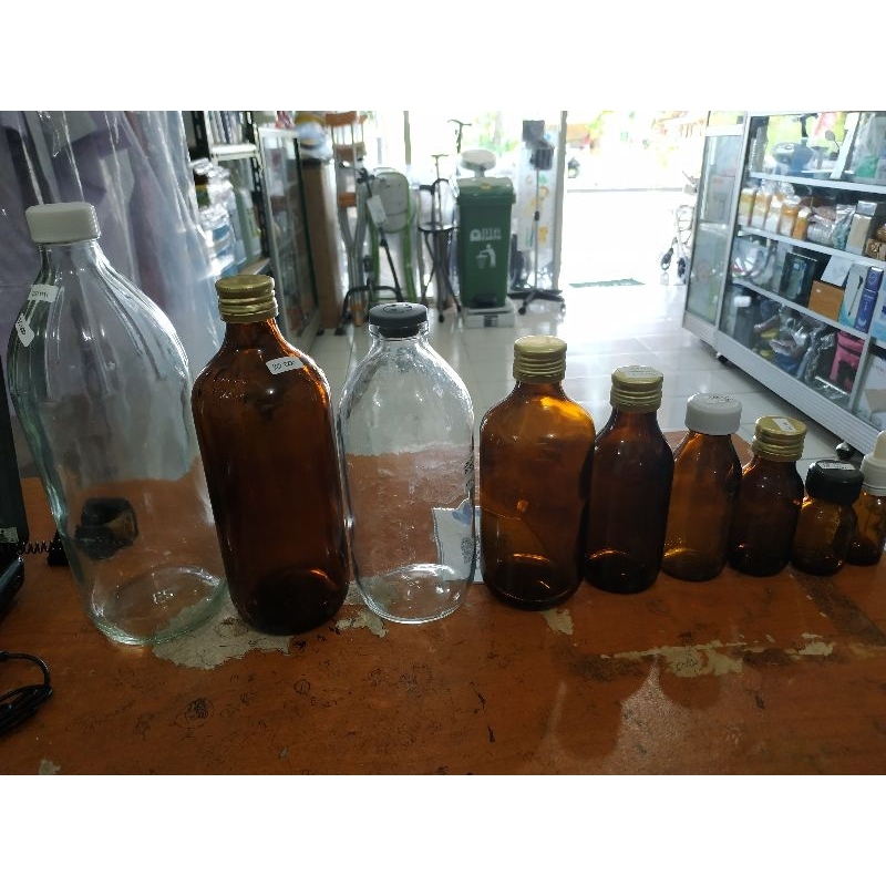 Botol Kosong/Botol Obat/Botol Kaca