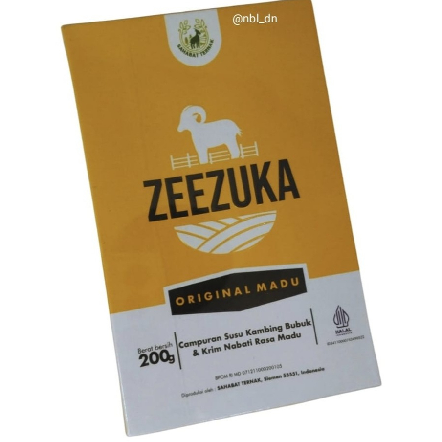 

PROMO SUSU KAMBING ETAWA BUBUK ZEEZUKA COKAT 200gram