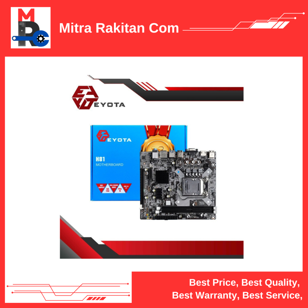 EYOTA MOTHERBOARD H81/ MOTHERBOARD EYOTA H81 KUALITAS TERJAMIN