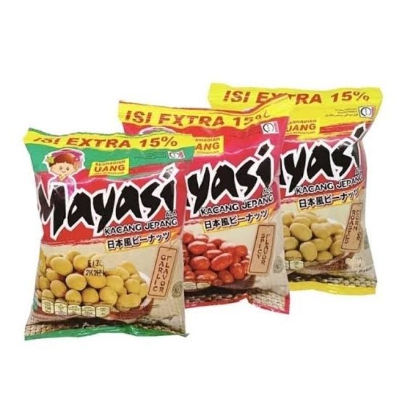 

ECER MAYASI KACANG JEPANG RASA BAWANG | JAGUNG BAKAR | PEDAS | SAPI