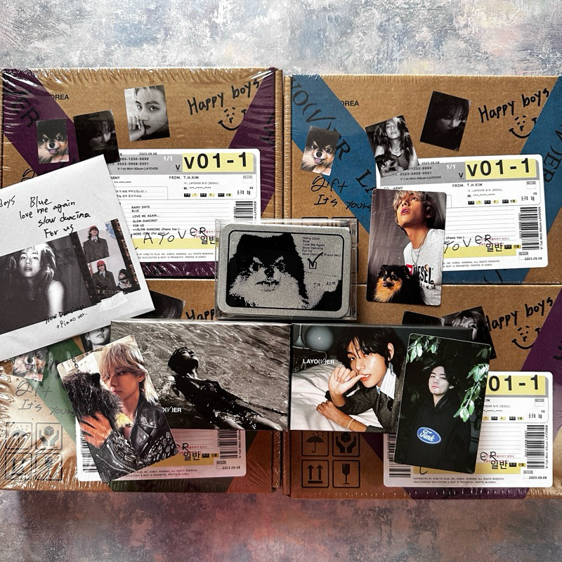 READY OFFICIAL BTS TAEHYUNG V LAYOVER LUCKY DRAW LD M2U SOUNDWAVE CAMERA DIGITAL