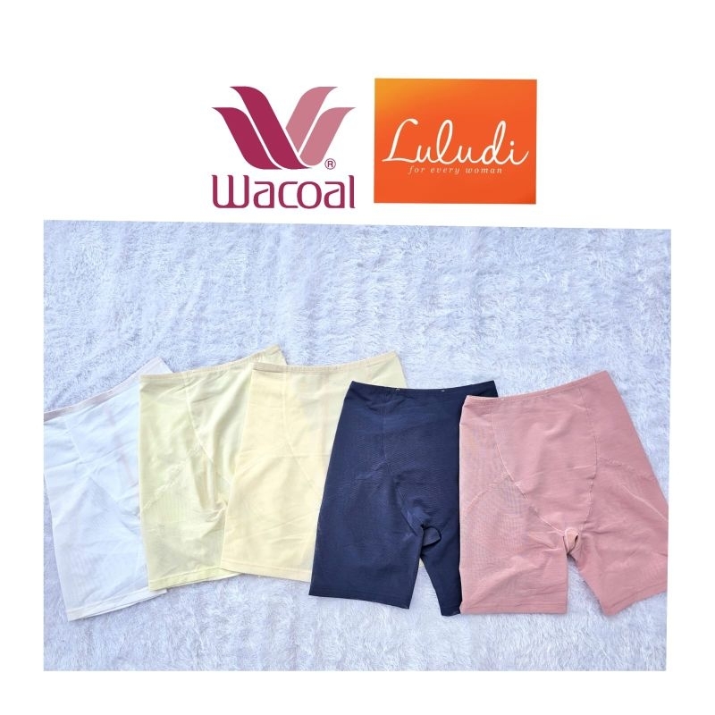 CELANA PENDEK KORSET WANITA LULUDI by WACOAL GIRDLE SHAPEWEAR LG 4009 LG4009kas L LL EL K21