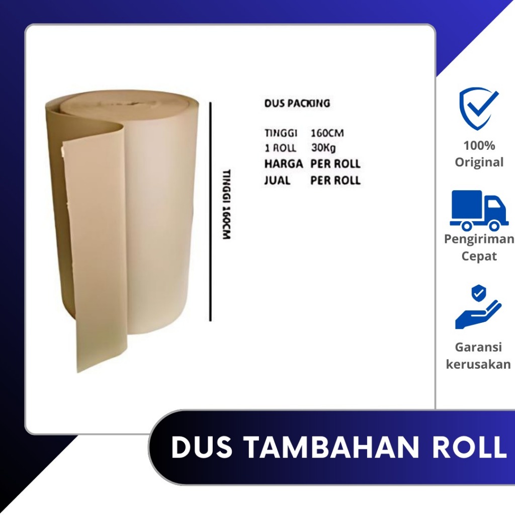 

Kardus packing Rollan berat 30kg