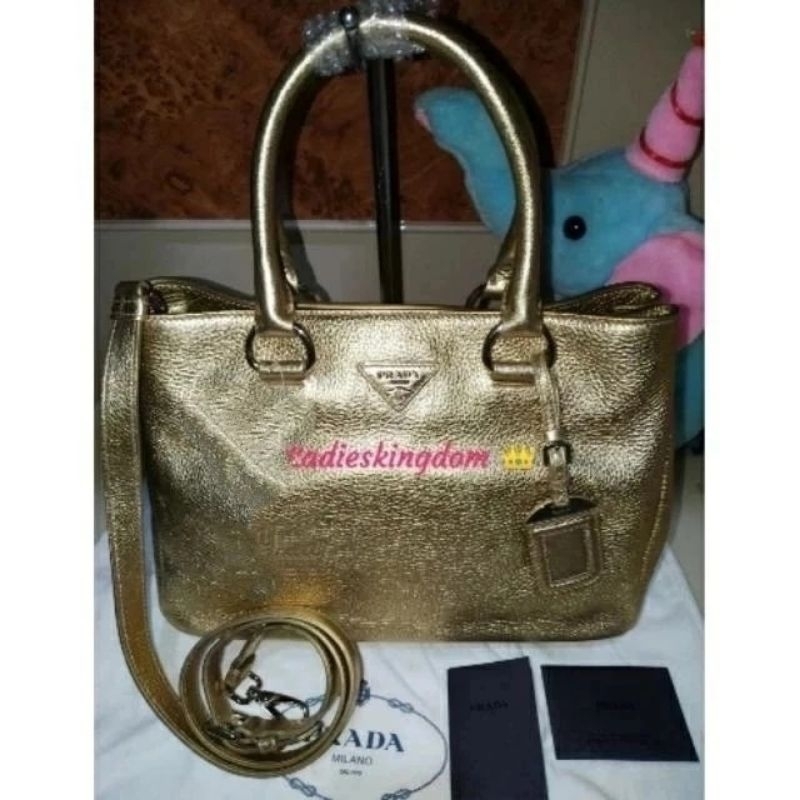 SALE NEW PRADA VITELO DAINO Bag AUTHENTIC Tas Wanita