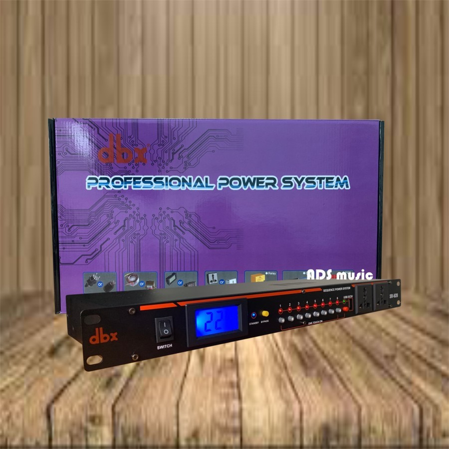 Power Distributor SR628 Sequencer dbx 628 DBX SR 628