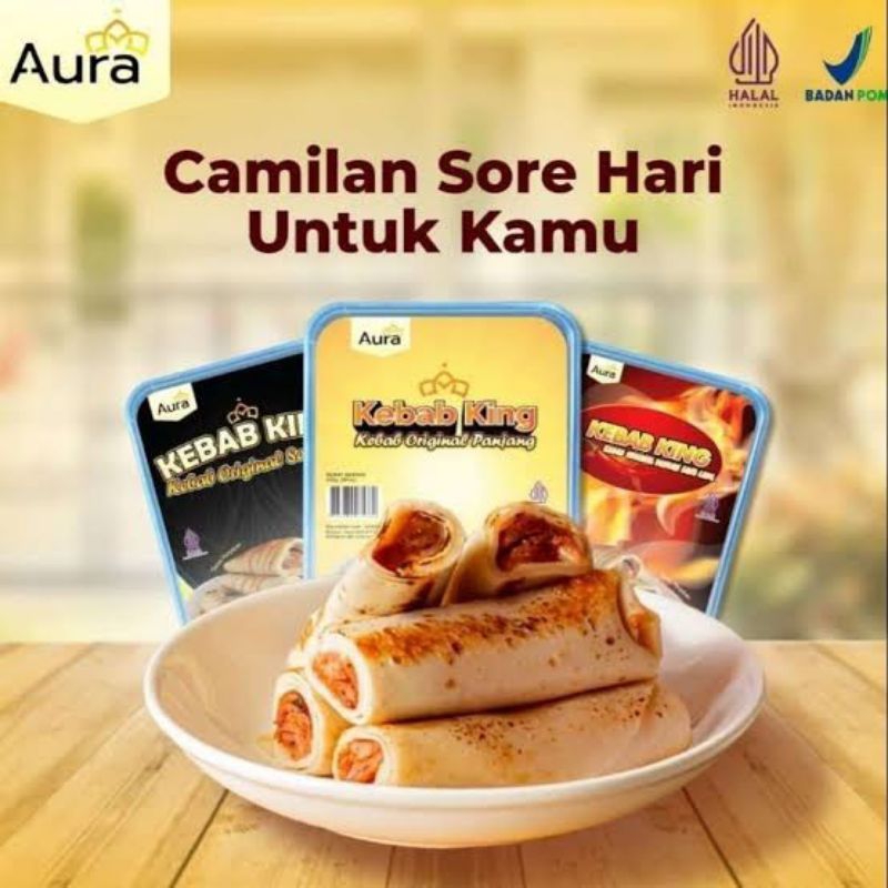 

Jual Kebab King Aura 700gr Isi 10