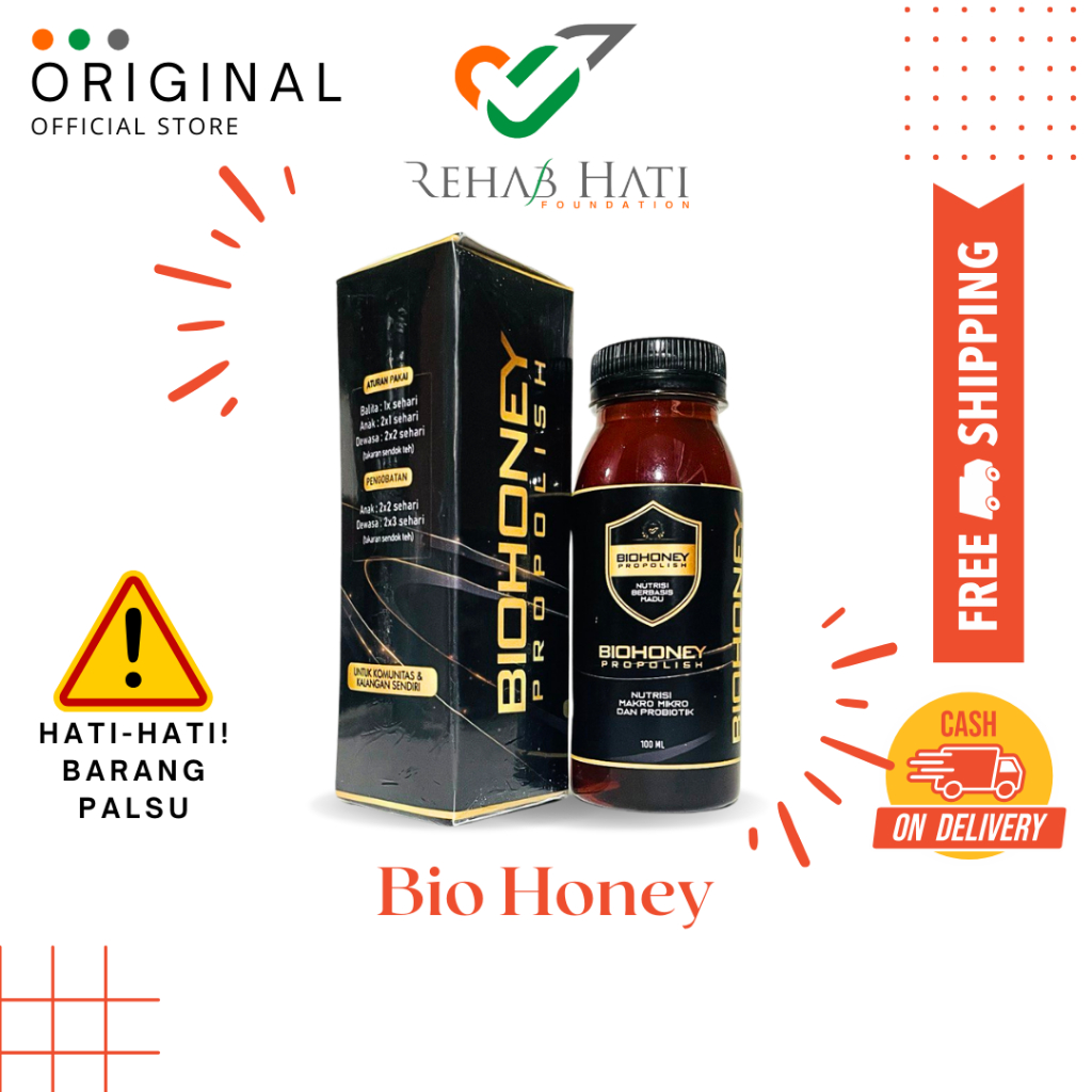 

Rehab Hati Herbal Bio Honey Propolish Nutrisi Berbasis Synbiotic Menjaga Kesehatan Meningkatkan Daya Tahan Tubuh