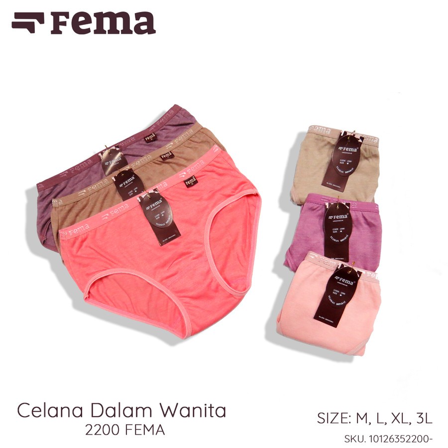Celana Dalam Fema Wanita M L XL