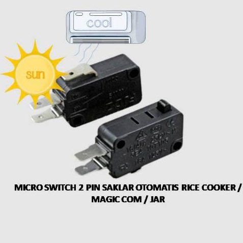 MICRO SWITCH 2 PIN SAKLAR OTOMATIS RICE COOKER / MAGIC COM / JAR