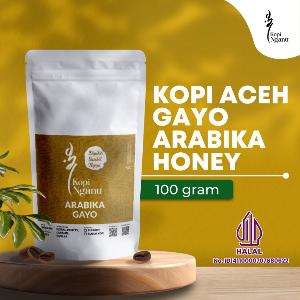 

Kopi Gayo Honey 100 Gram Coffee Aceh Bubuk Biji Fresh Roasted