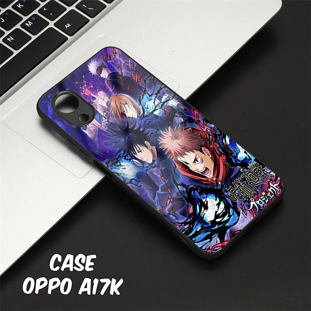 [KK12] Softcase Glossy OPPO A17K - ALL TYPE SMARTPHONE - Case Bermotif Aesthetic Bisa Request Gambar