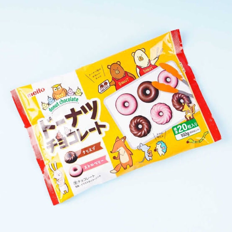 

MIETO DONUTS CHOCOLATE 91GRAM ISI 18