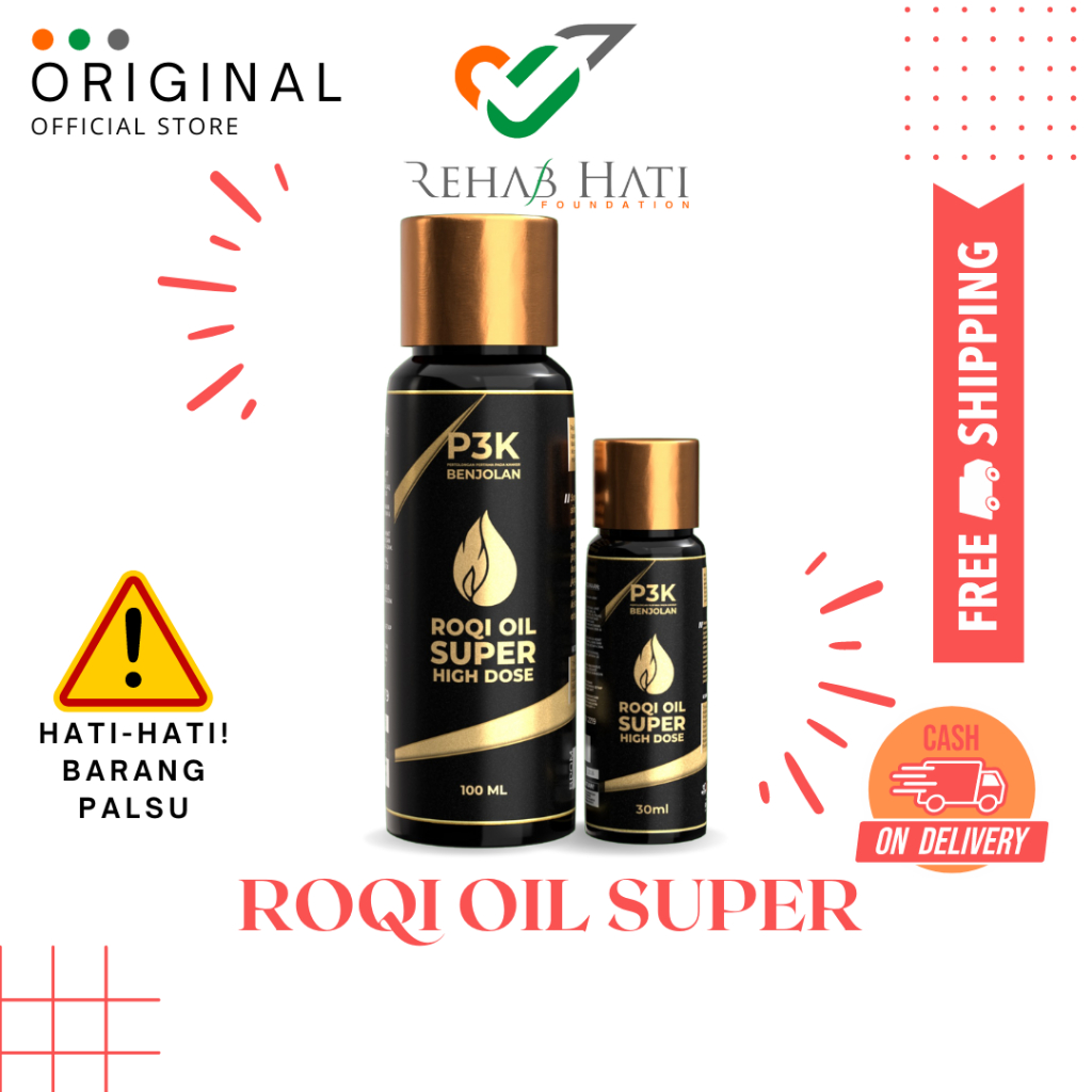 

Rehab Hati Shop Roqi Oil Super High Dose