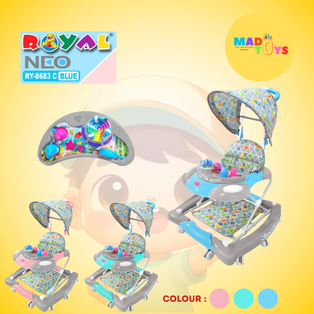 BABY WALKER ROYAL 8683/BABY WALKER MURAH