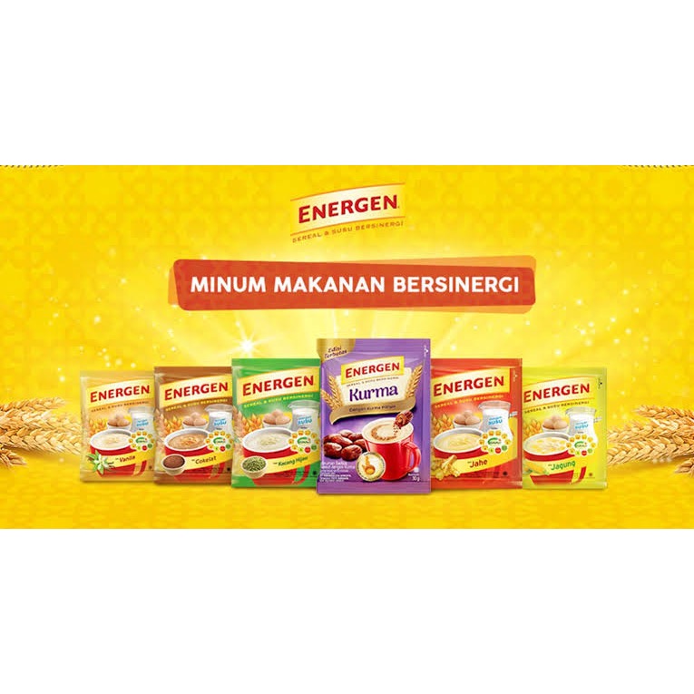 

Energen Aneka Varian isi 10 pcs/renteng || Minuman Sereal