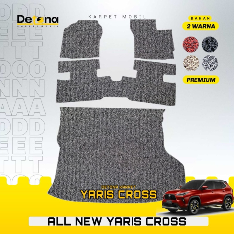 Karpet Mobil Mie PREMIUM TOYOTA YARIS CROSS / Karpet Mie Mobil PREMIUM TOYOTA YARIS CROSS