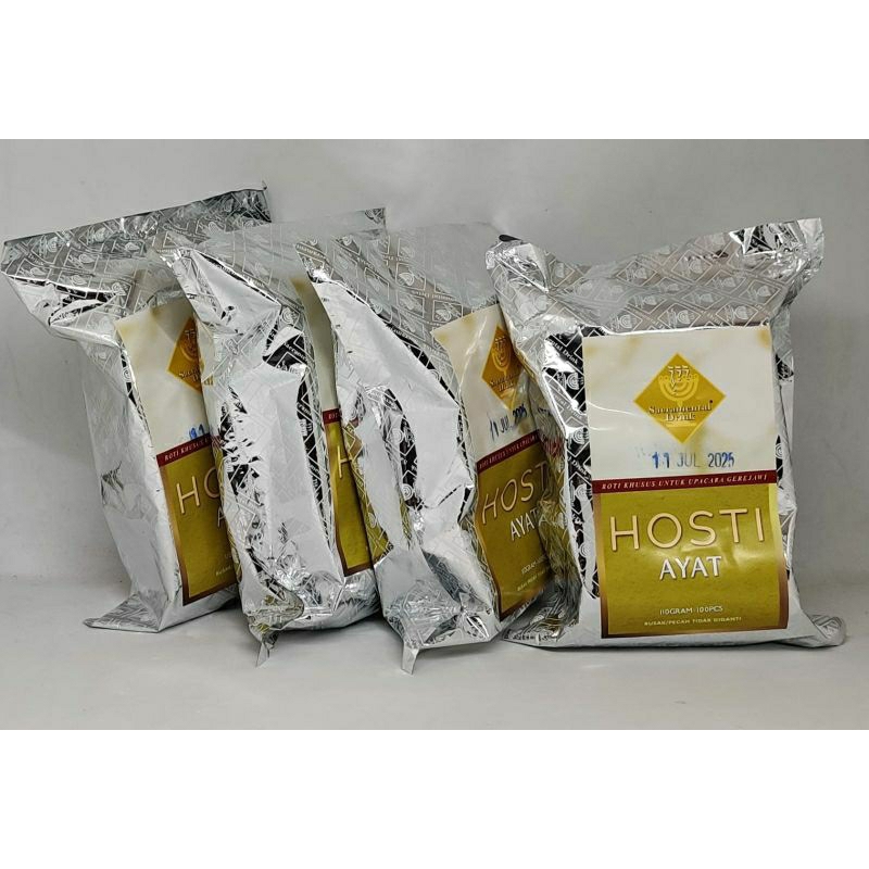 

hosti ayat besar perjamuan kudus isi 100 pcs