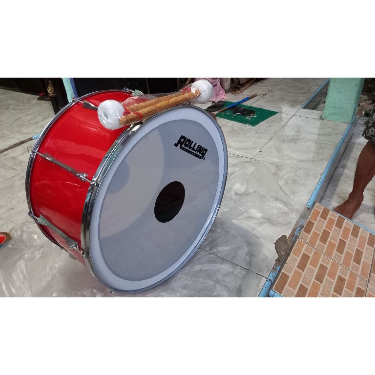 KODE L95I Bass drum suporter dan marching band 16 inch 18 inch 2 inch 22 inch 24 inch 26 inch