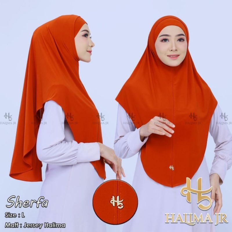 HALIMA HIJAB _ HIJAB INSTAN INER SHERFA SIZE L