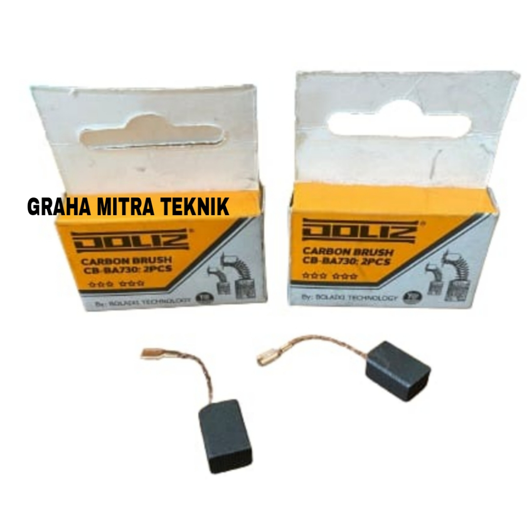 [TERBARU] Karbon Brush DOLIZ BA730 Arang Gerinda BA 730 530 CB Sparepart ORI