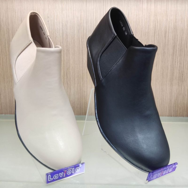 LAVIOLA SHOES ORIGINAL❗Sepatu Formal Wanita Boots Wedges 5cm