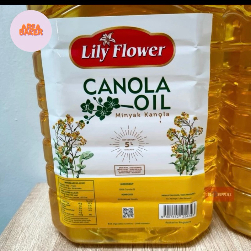 

Lily Flower Minyak Canola 5 Liter