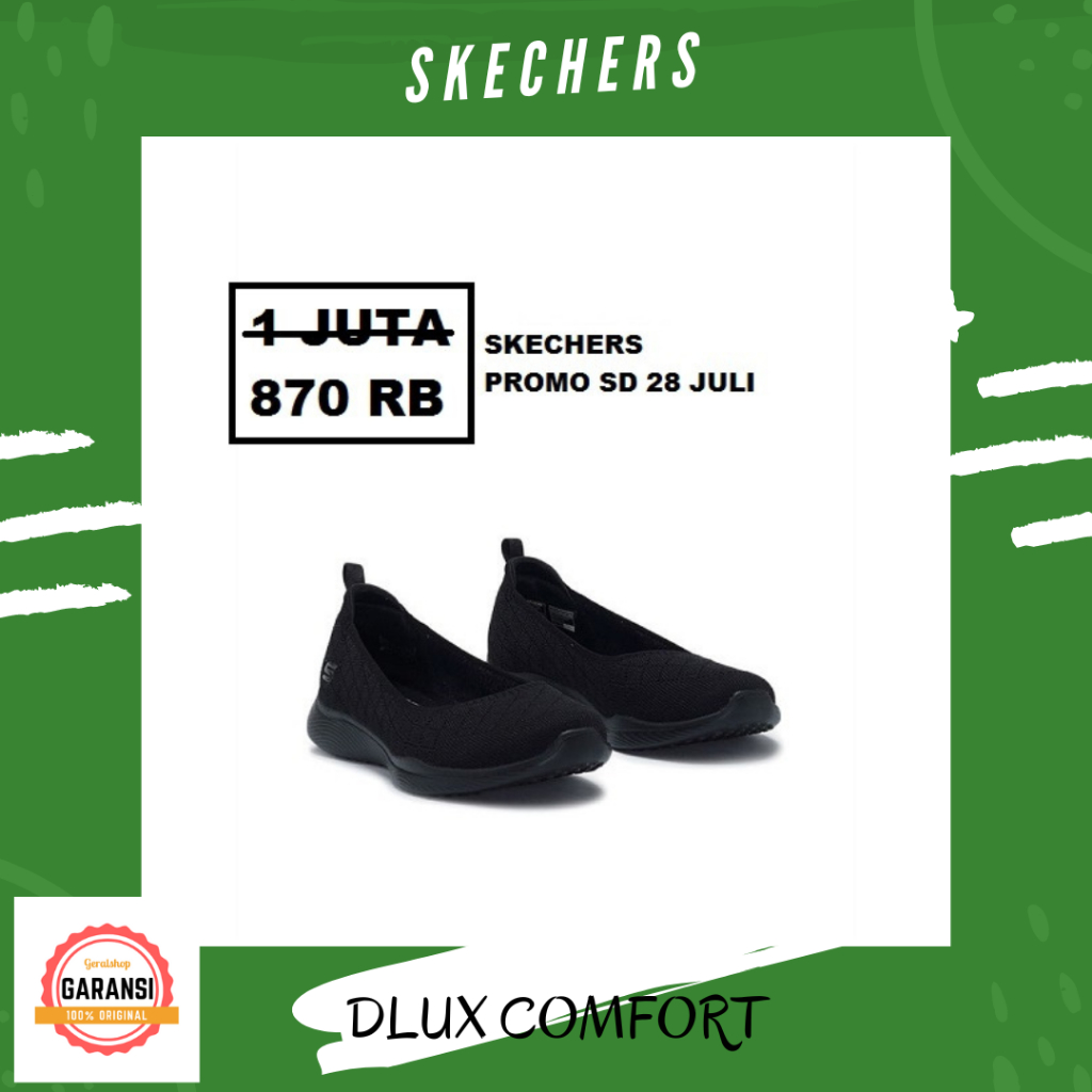 Sepatu skechers Wanita original DLUX COMFORT SALE