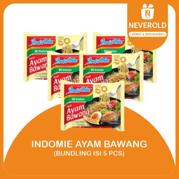 

(BUNDLING ISI 5 PCS) INDOMIE AYAM BAWANG