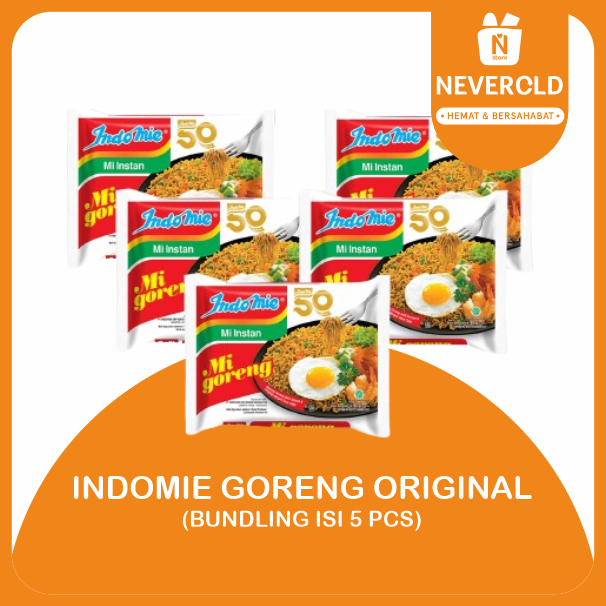 

(BUNDLING ISI 5 PCS) INDOMIE GORENG ORIGINAL