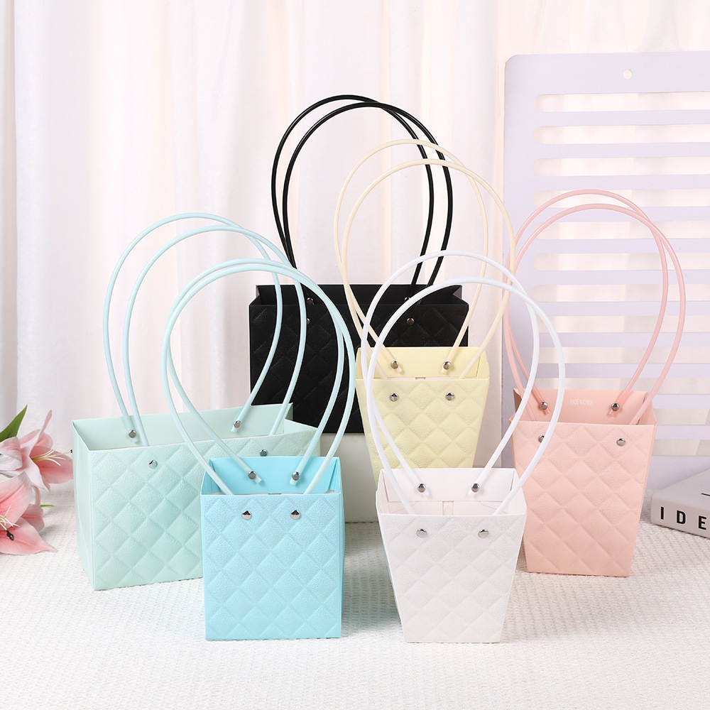 

Hand bag flowers puffy/ tas bucket bunga/ hand box flower