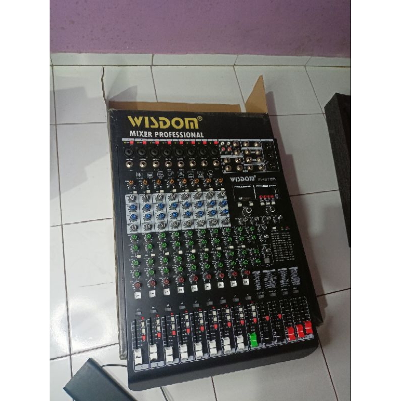 MODUL EFEK WISDOM 8 CHANEL MASTER BEKASS MULUS MINUS PEMAKAIAN