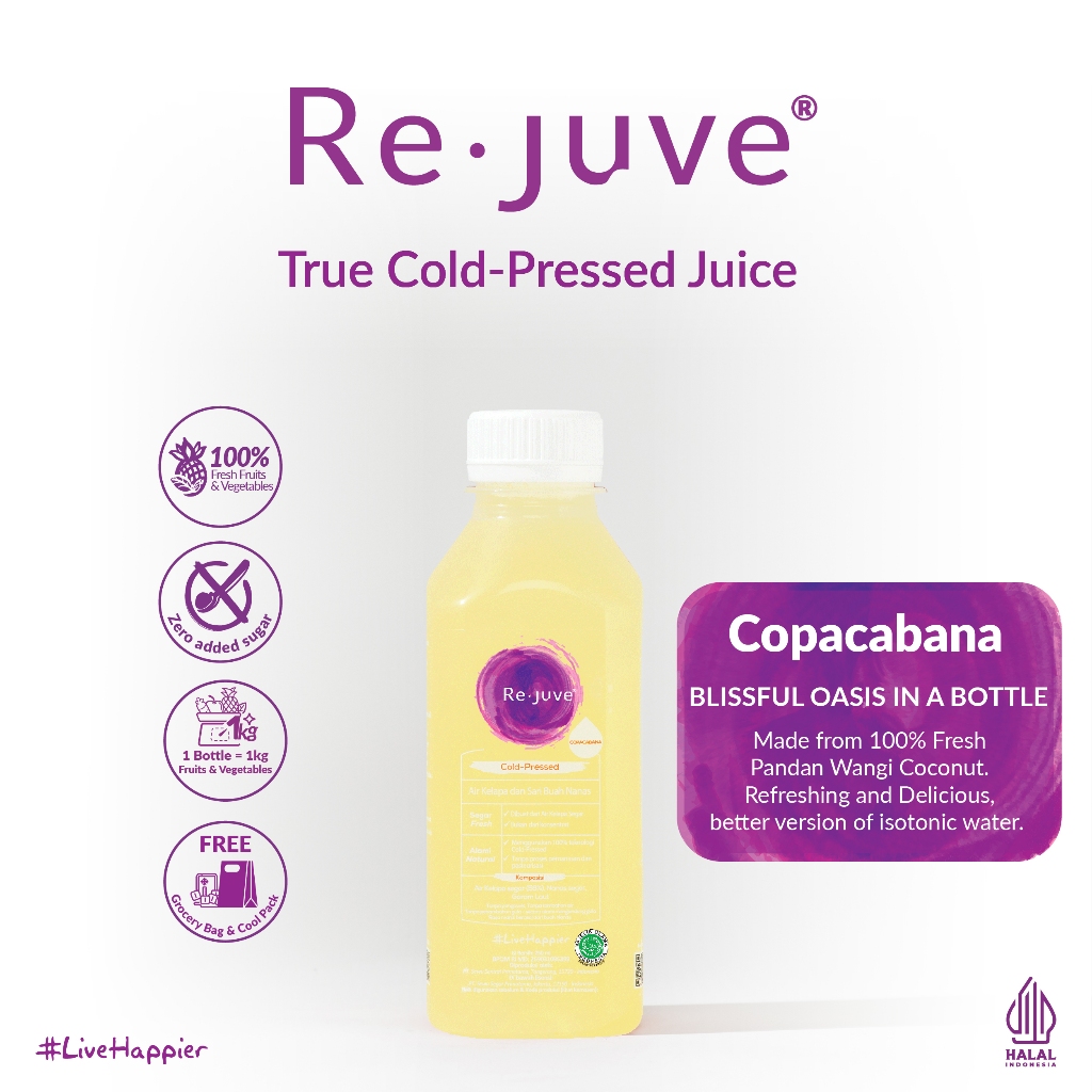 

Re.juve - Copabana 250 ml (Cold-Pressed Elixirs)