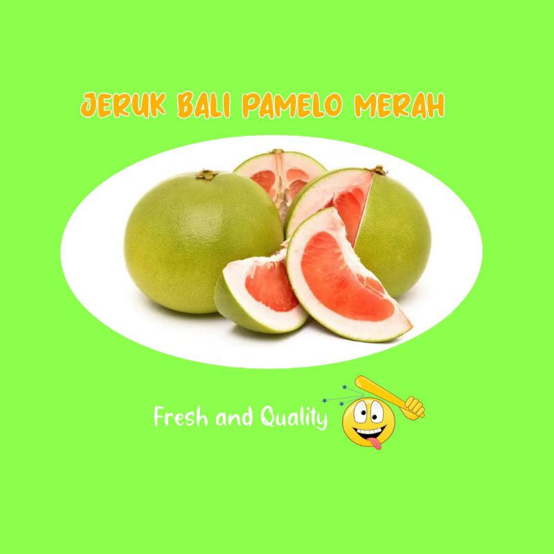 

jeruk bali pamelo merah manis