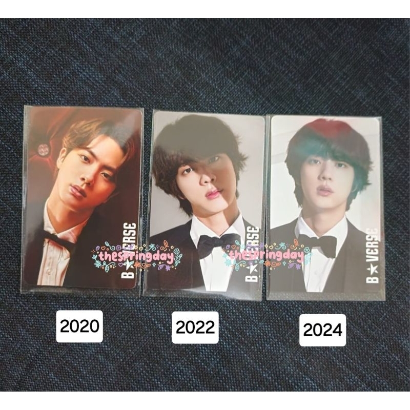 [BOOKED] Pc Bverse Japan BTS Jin Seokjin 2020 2022 2024