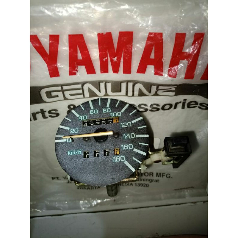 Mesin KM Bagian Kiri Spedometer RX King Master Original 1995 - 2001