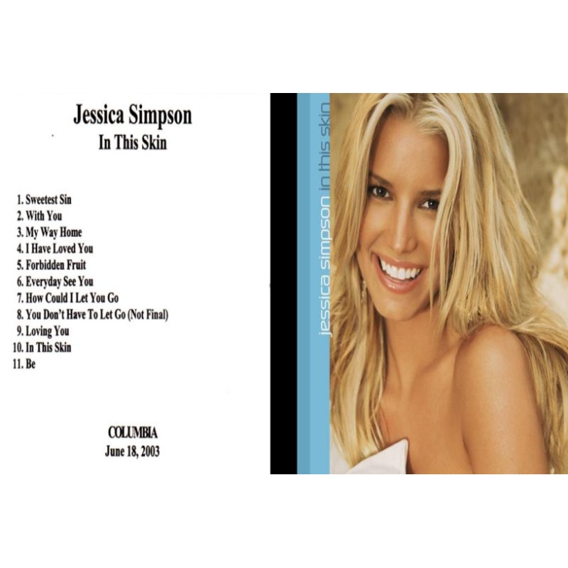 jessica simpson cd album in this skin 2003