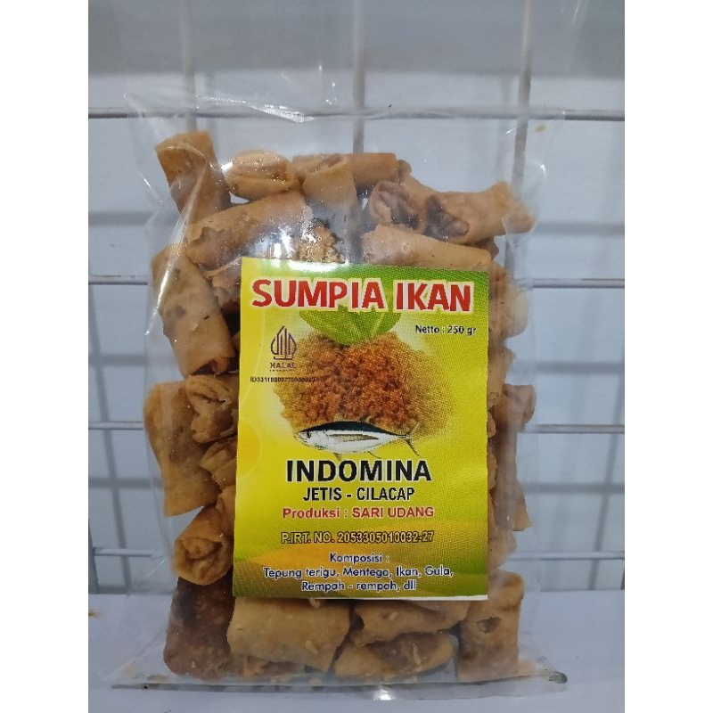 

SUMPIA IKAN 250 GRAM
