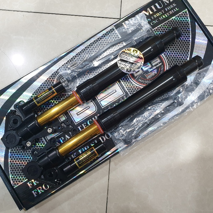 USD up side down DBS 708 PCX 160 ABS Shockbreaker shock depan skok