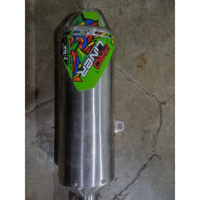 Silencer Knalpot CRF Proliner 4 tak Bore up 200 cc