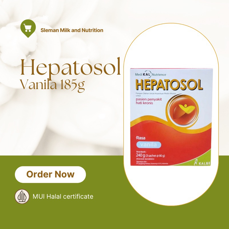 

Hepatosol Vanila 185g