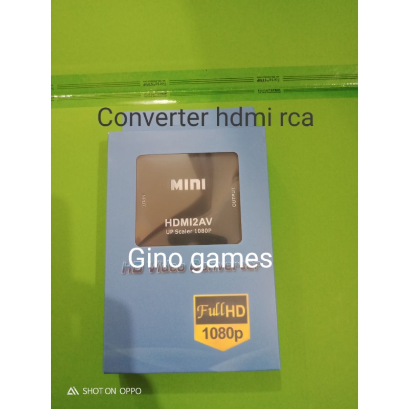 CONVERTER HDMI TO AV RCA / HDMI TO AV RCA KONVERTER KONEKTOR ADAPTER MINI