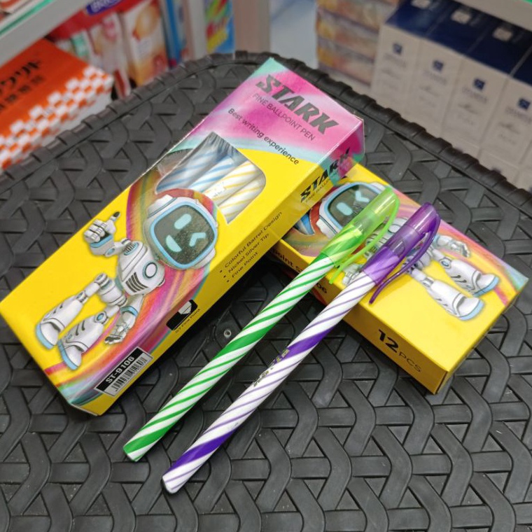 

Pena Pulpen Ulir Warna Stark ST916 Murah KODE R3T7