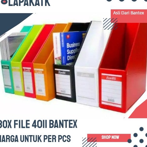 

Produk Terbatas PROMO Jumbo BOX FILE BANTEX FOLIO 411