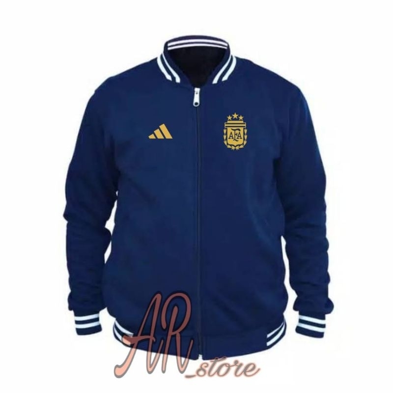 JAKET ARGENTINA ⭐ 3 JAKET BOLA VARSITY TERBARU